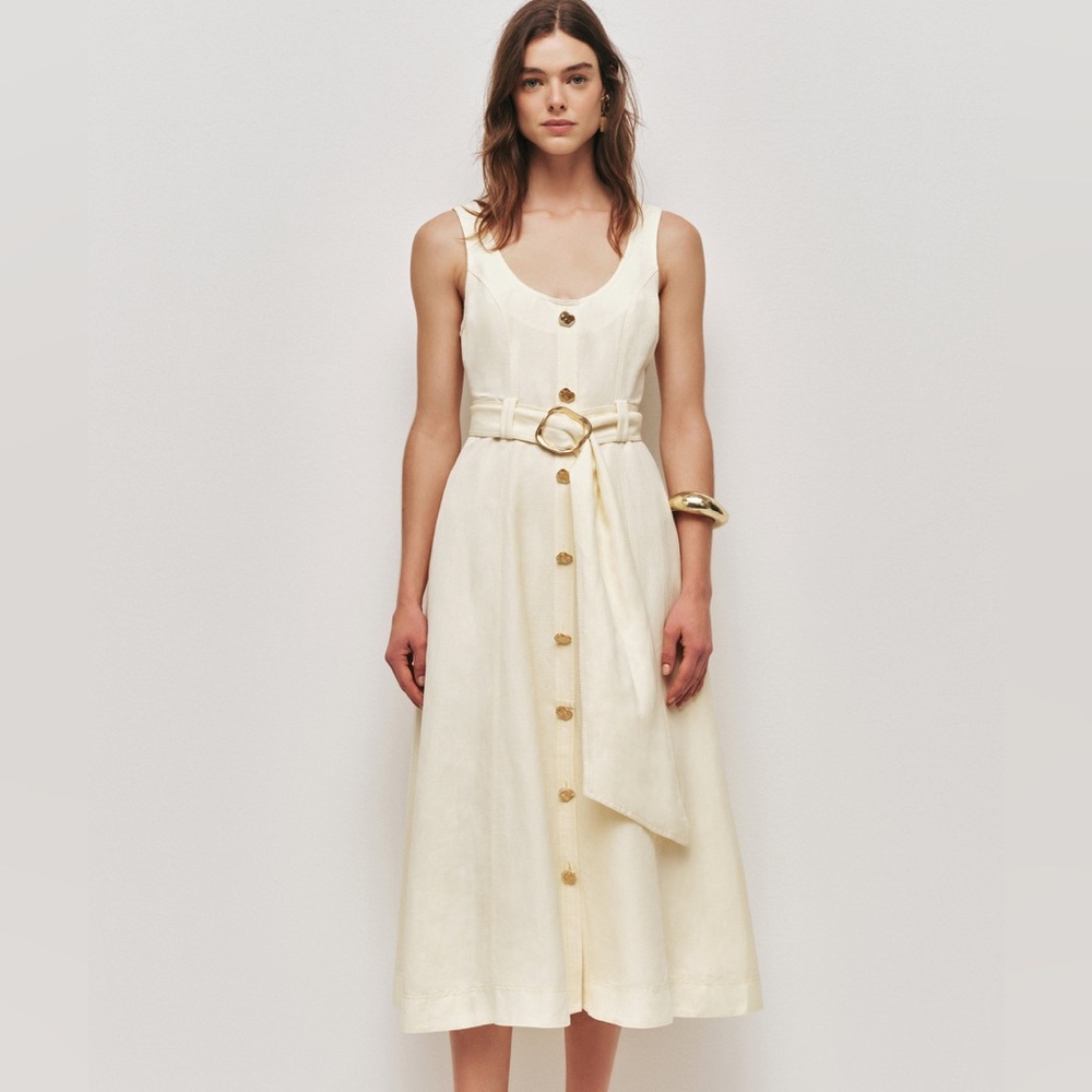 Aje NWOT LEONIE MIDI DRESS